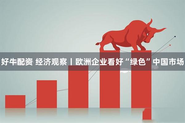 好牛配资 经济观察丨欧洲企业看好“绿色”中国市场