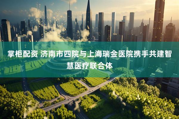 掌柜配资 济南市四院与上海瑞金医院携手共建智慧医疗联合体